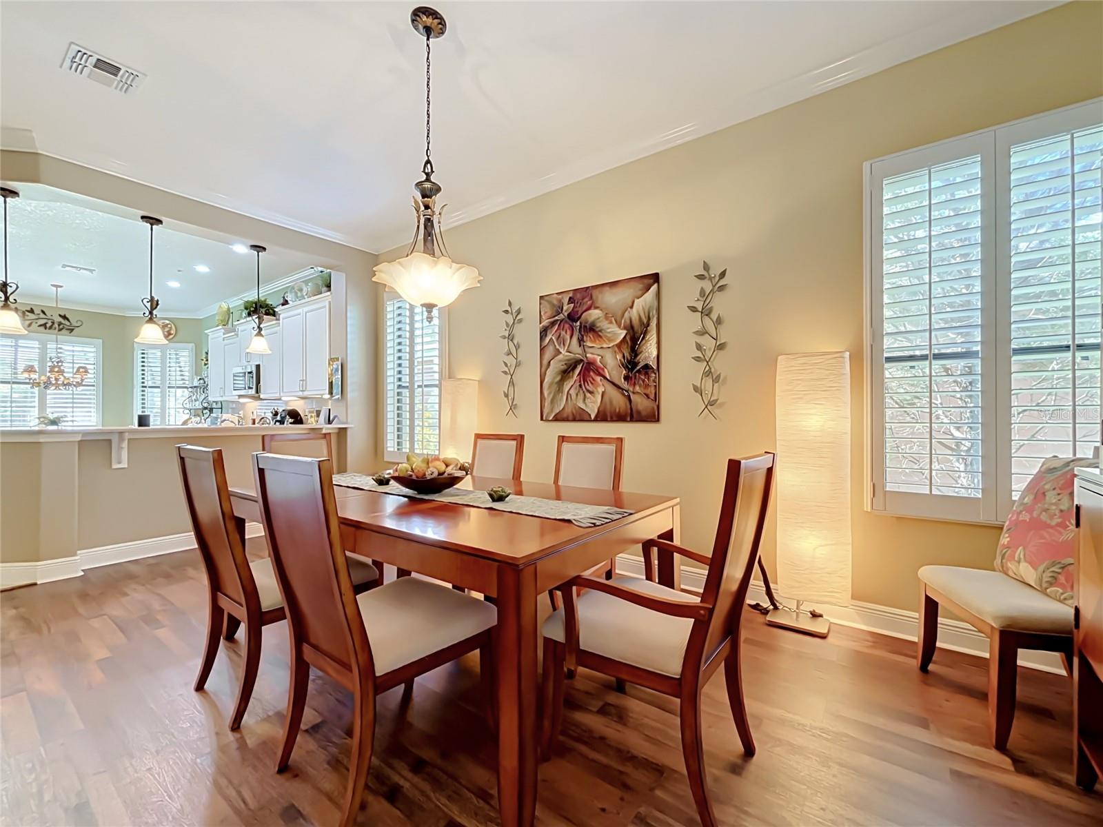 Dining Area w/ LVP Flooring