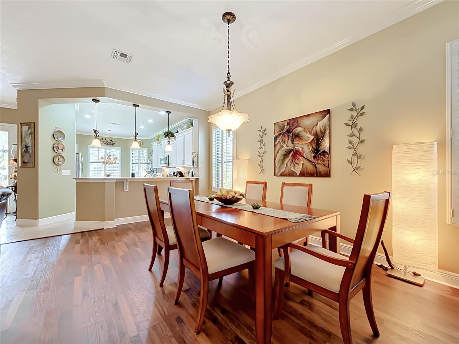 Dining Area w/ LVP Flooring