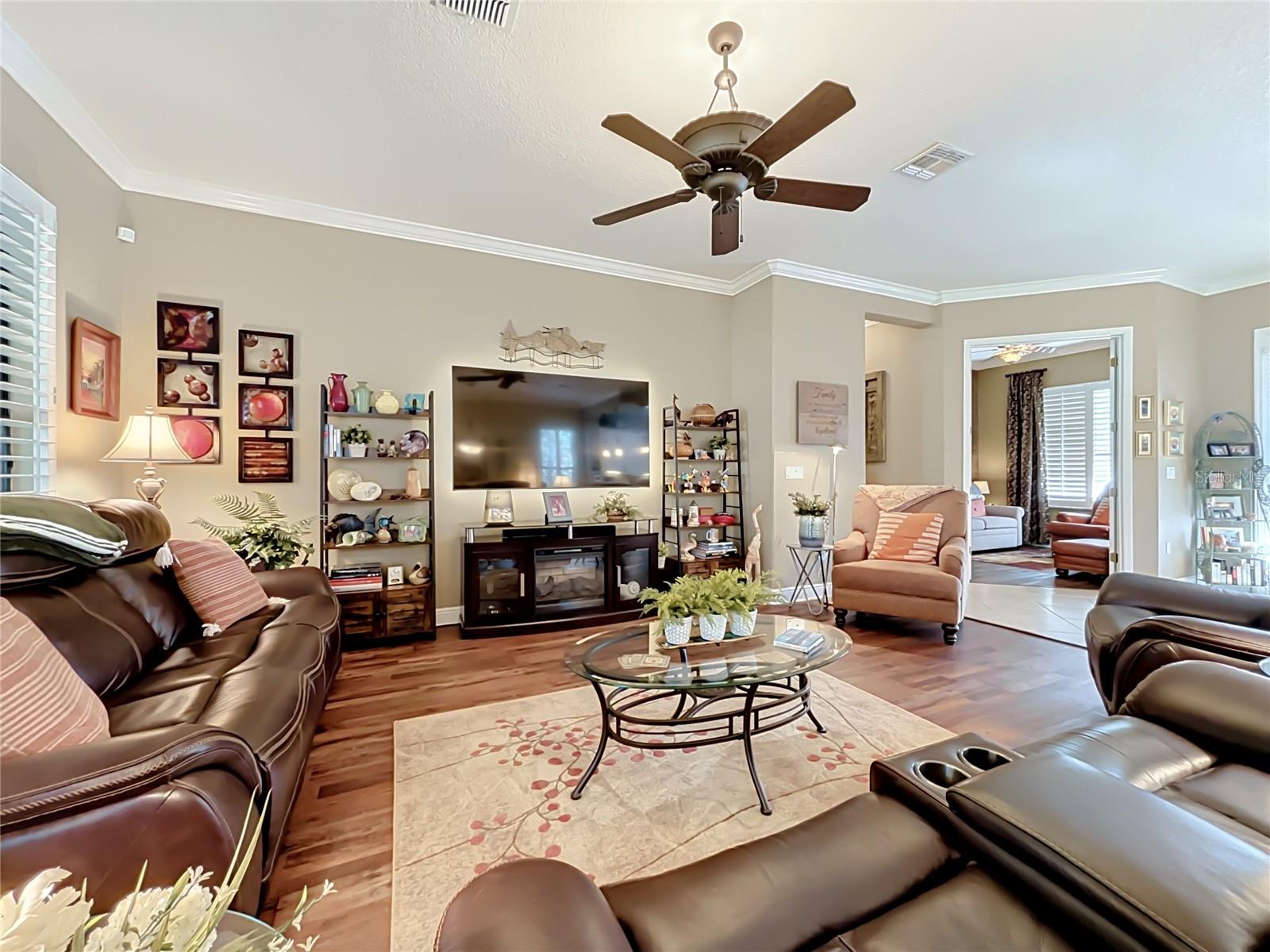 Great Room: Crown Molding
