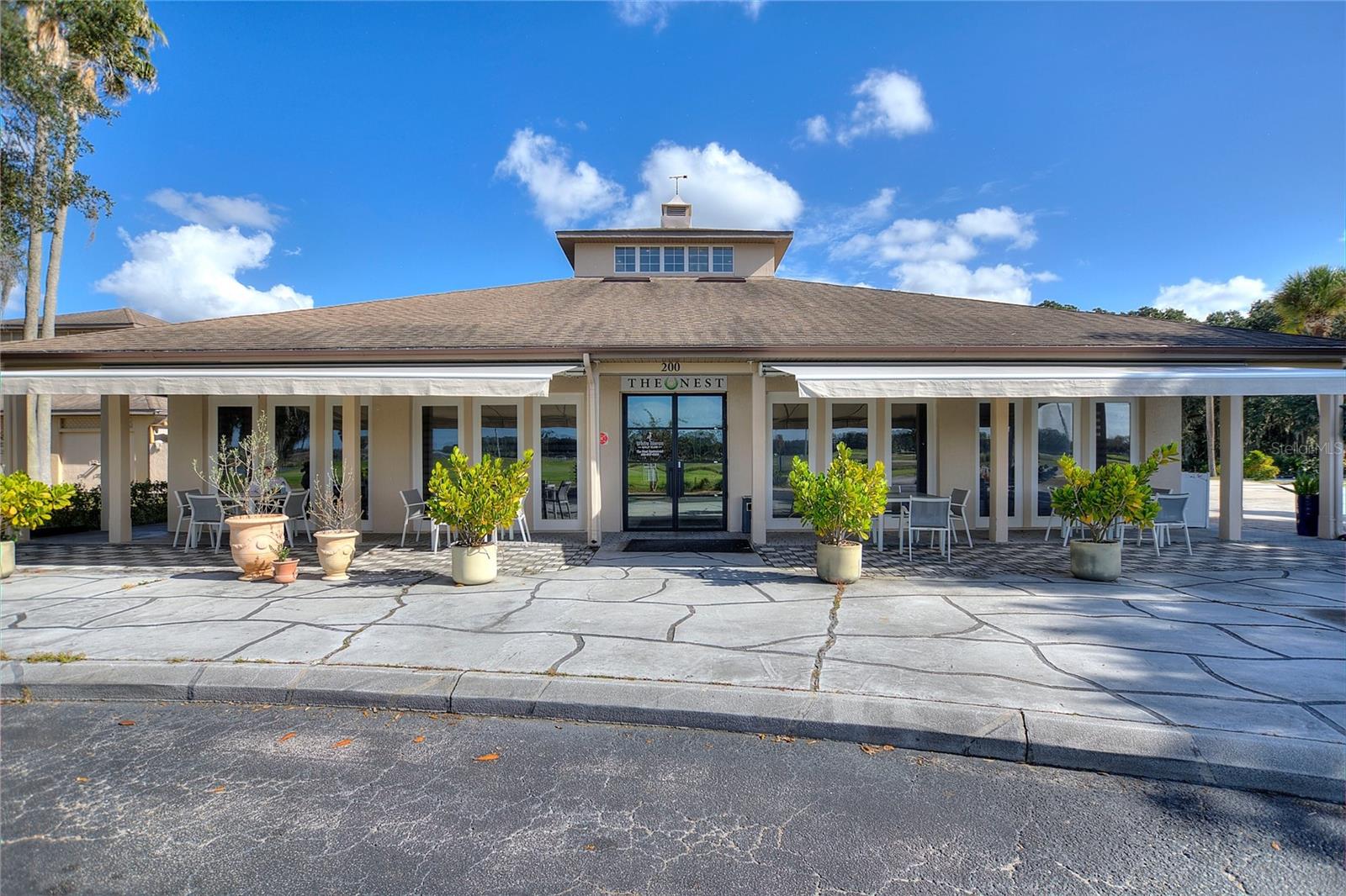 The Nest restaurant at White Heron Golf Club