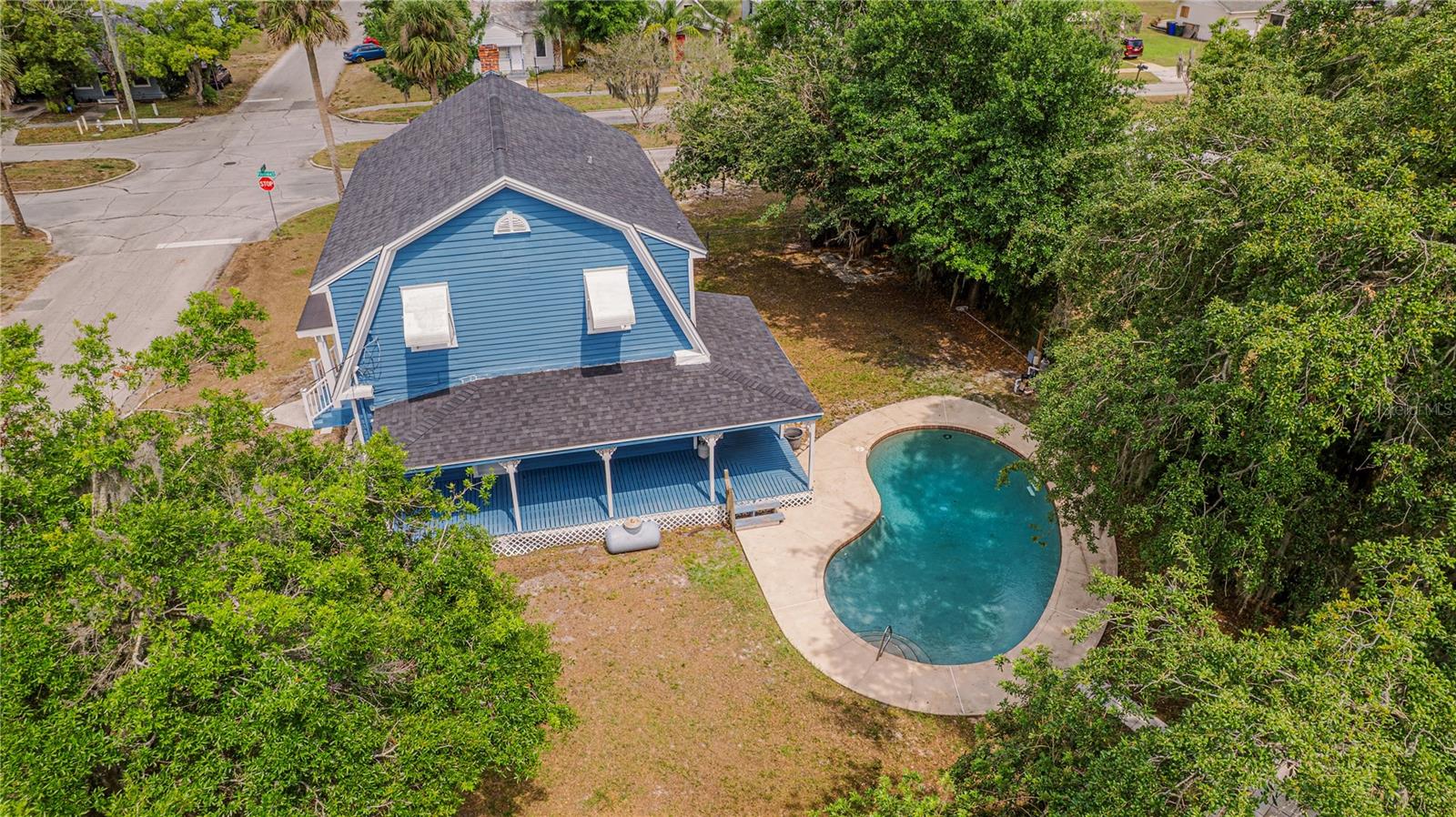 Aerial View of Back