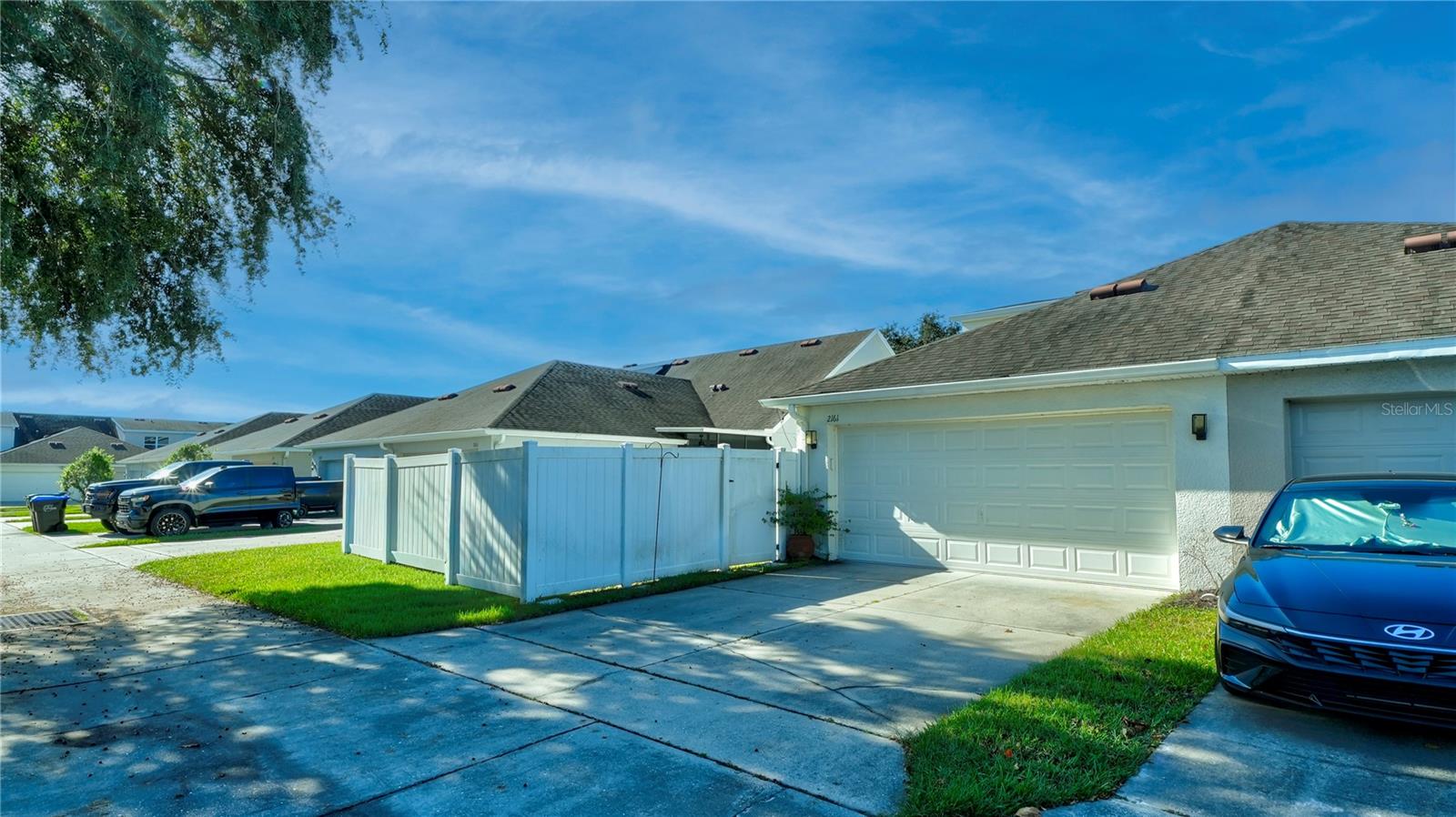 2 Car Garage + Driveway
