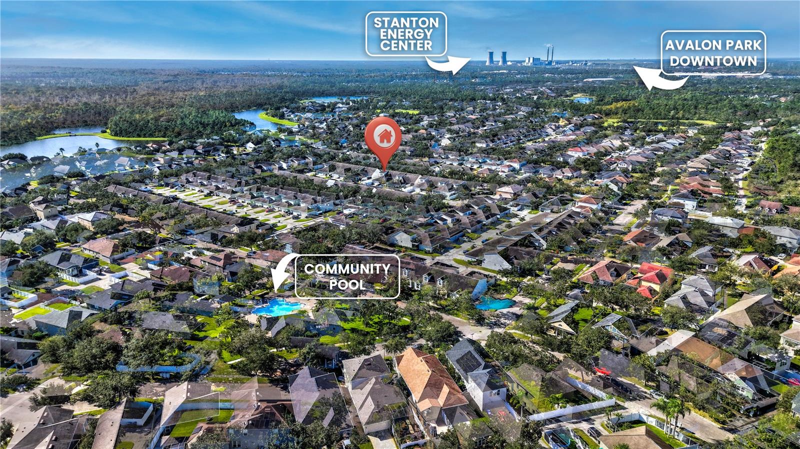 1.5 Miles From Avalon Park downtown