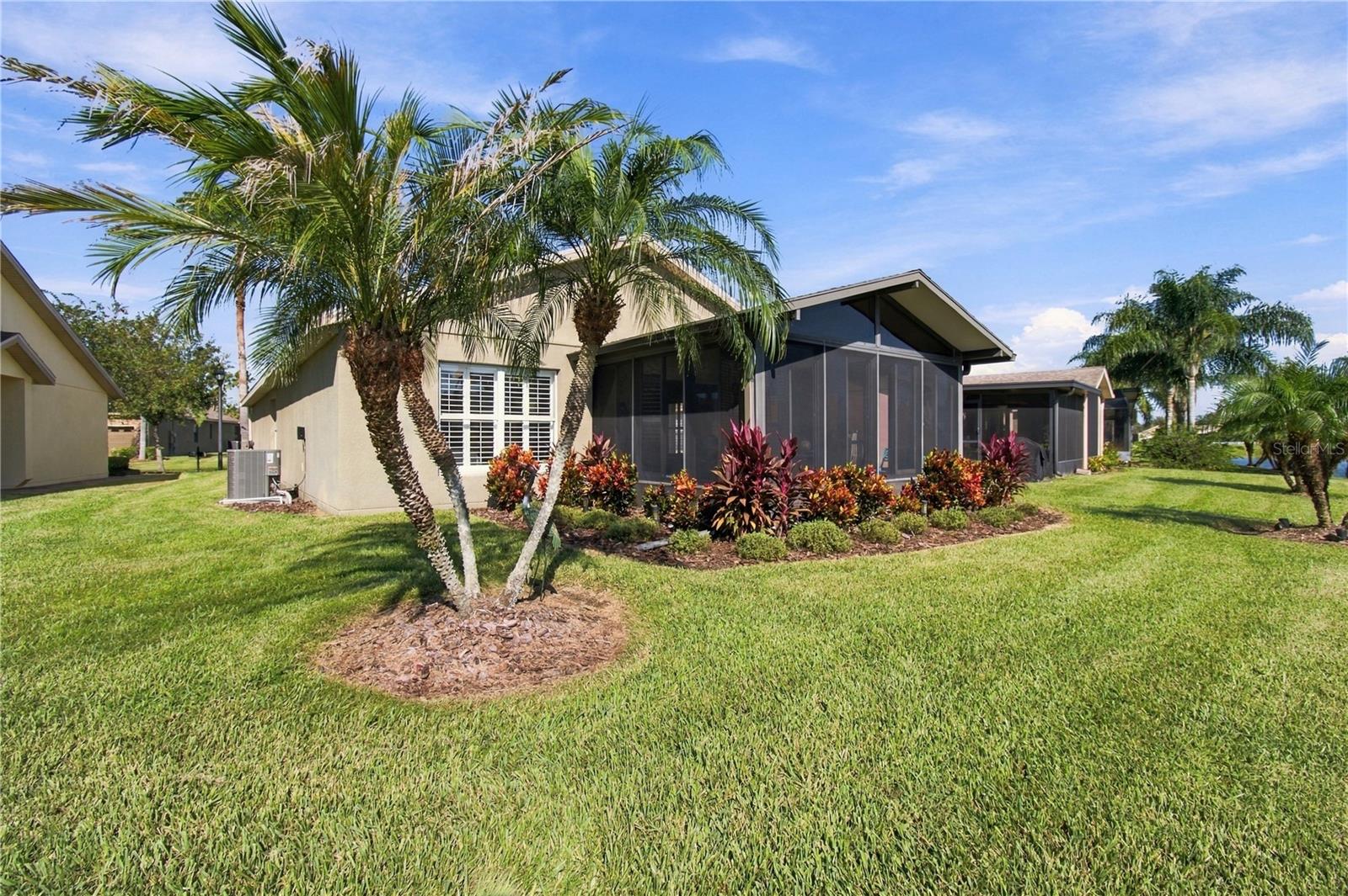 MATURE LANDSCAPING