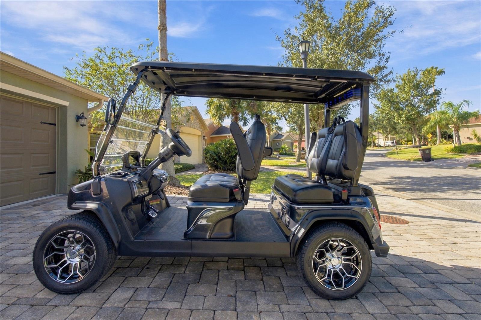 2025 RANGER D5 EVOLUTION GOLF CART W/LITHIUM BATTERY