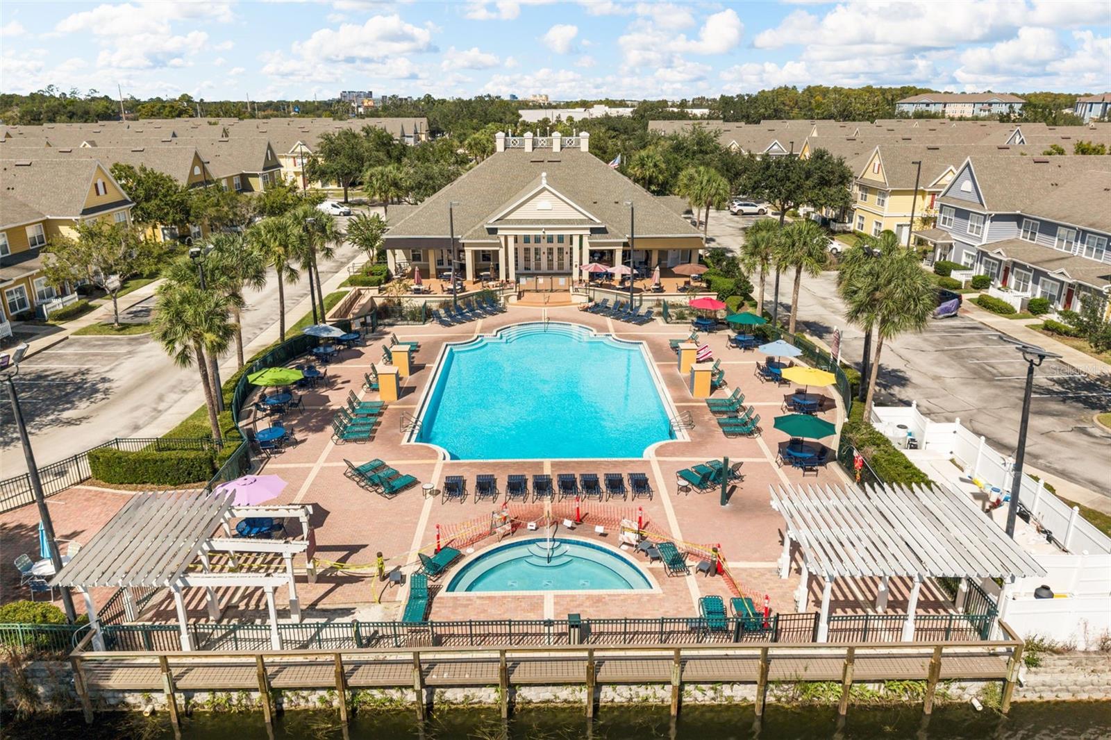 Community amenities just a 2 minute walk from the unit.