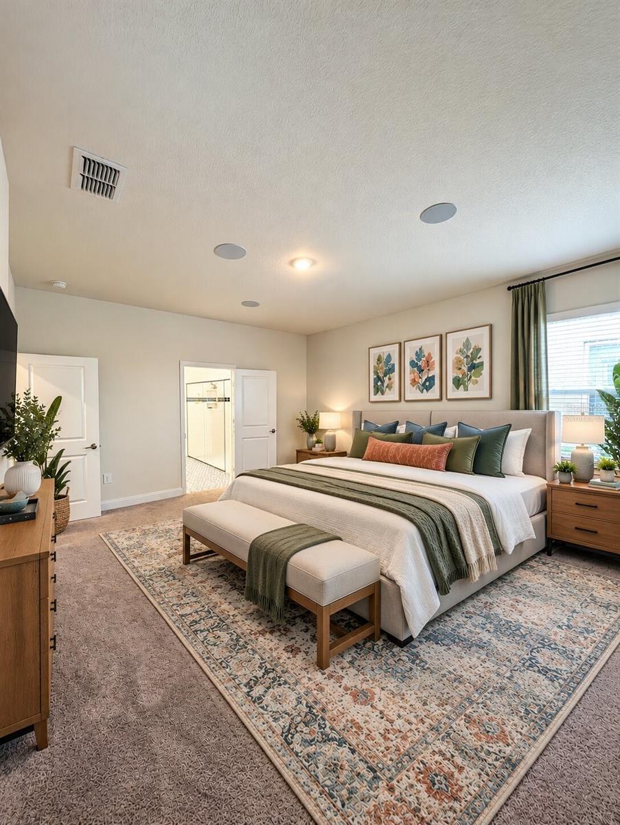 Owner Suite Virtually Staged
