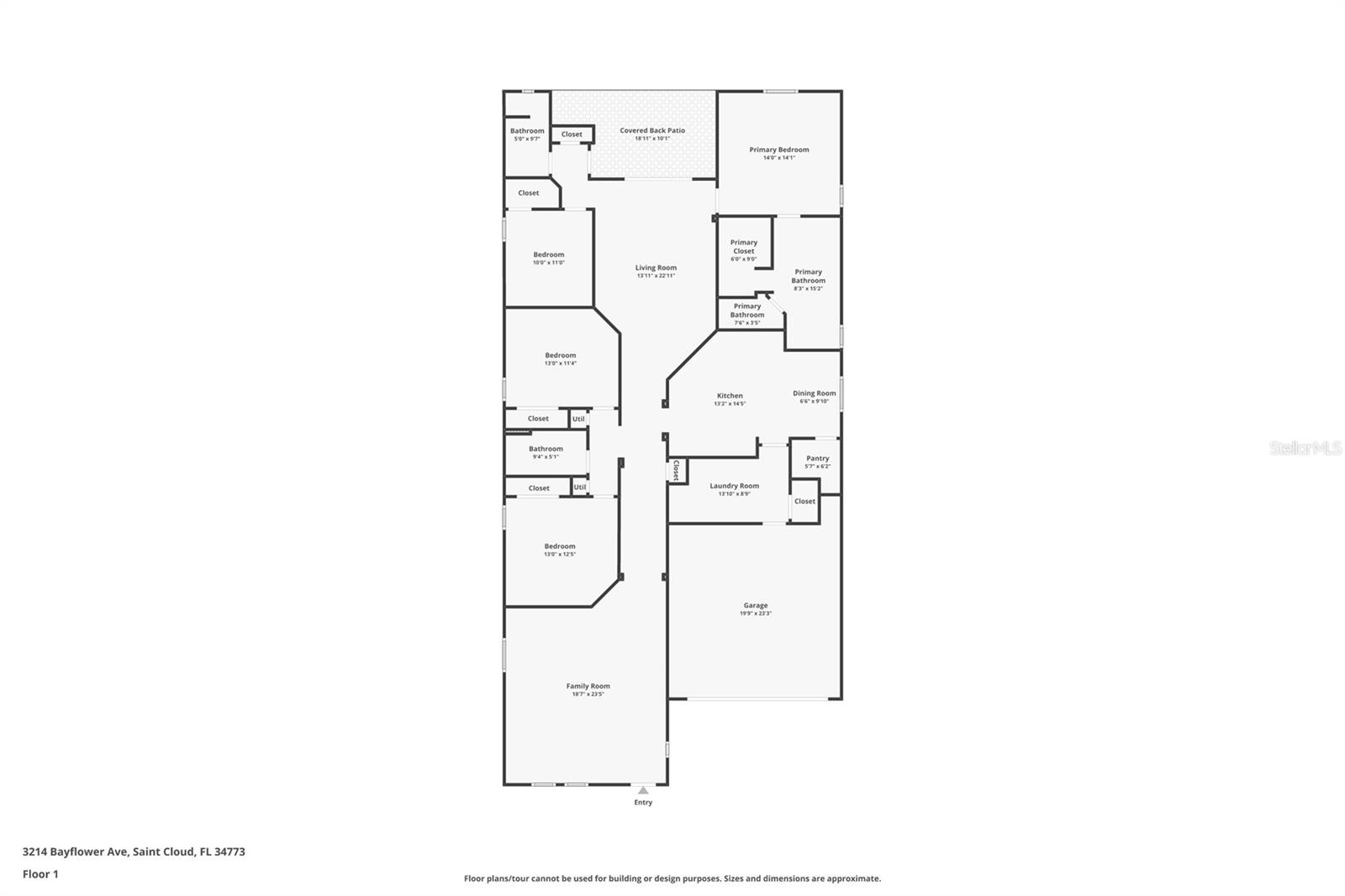3214 BAYFLOWER AVE, Harmony, FL 34773