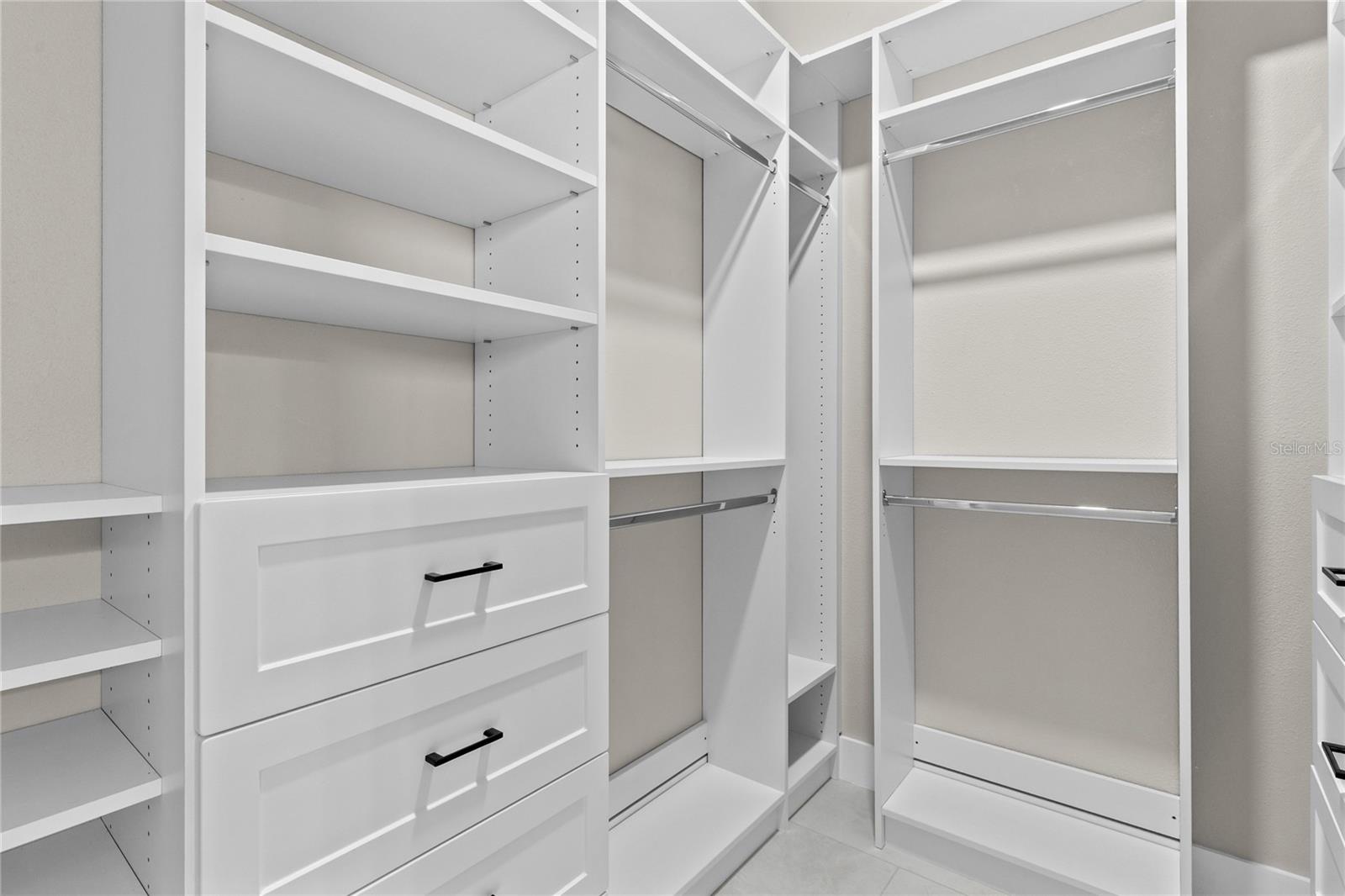 Primary bedroom closet