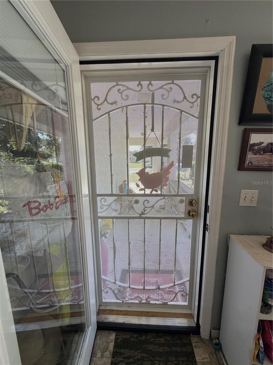 Security Front Door Metal Screen