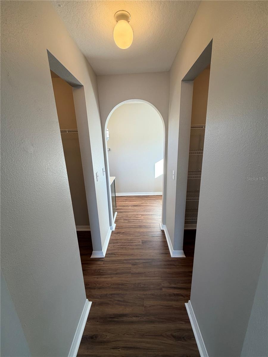 Double Walk-In Closets