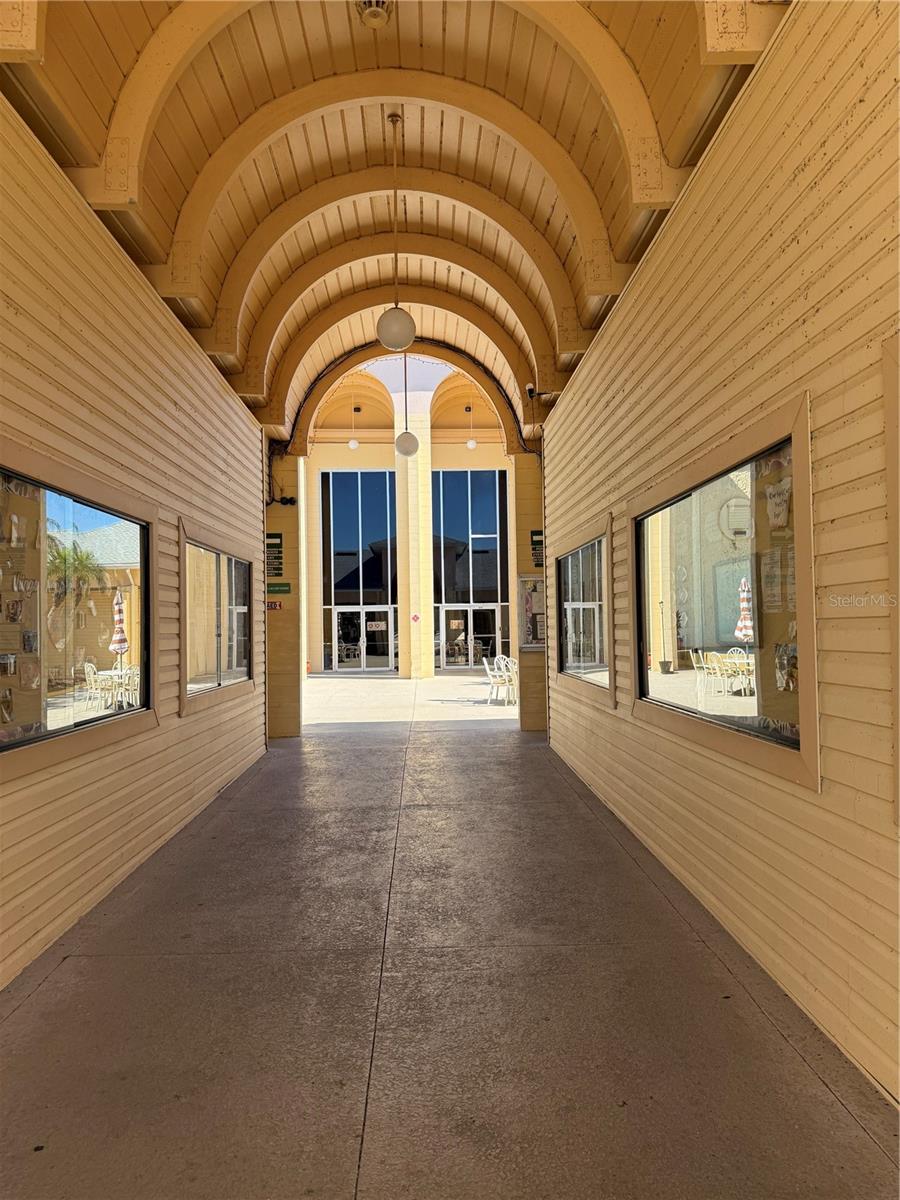 Covered Community Walkway