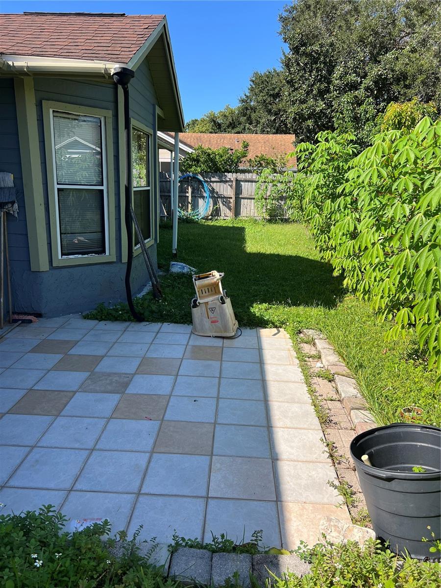 Back Yard Patio