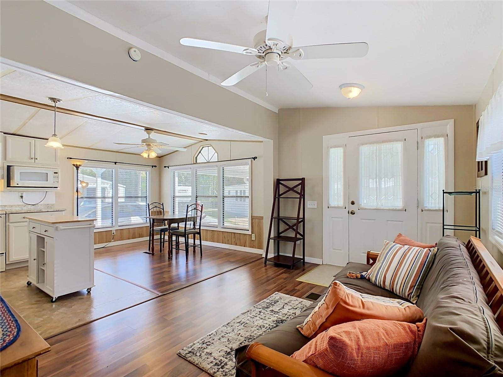 Spacious open plan