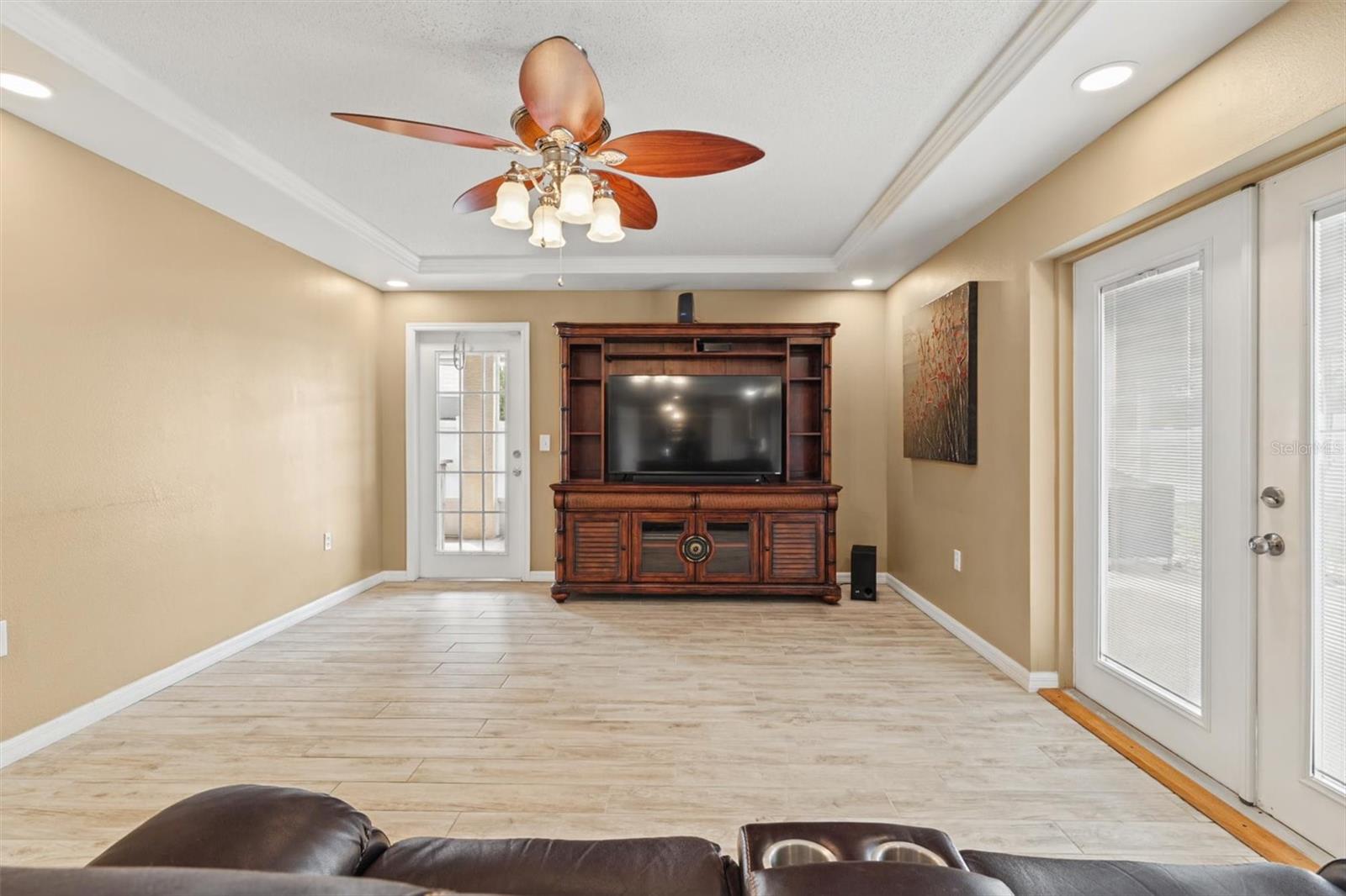 Living Room - Luxury Vinyl Flooring Throughout