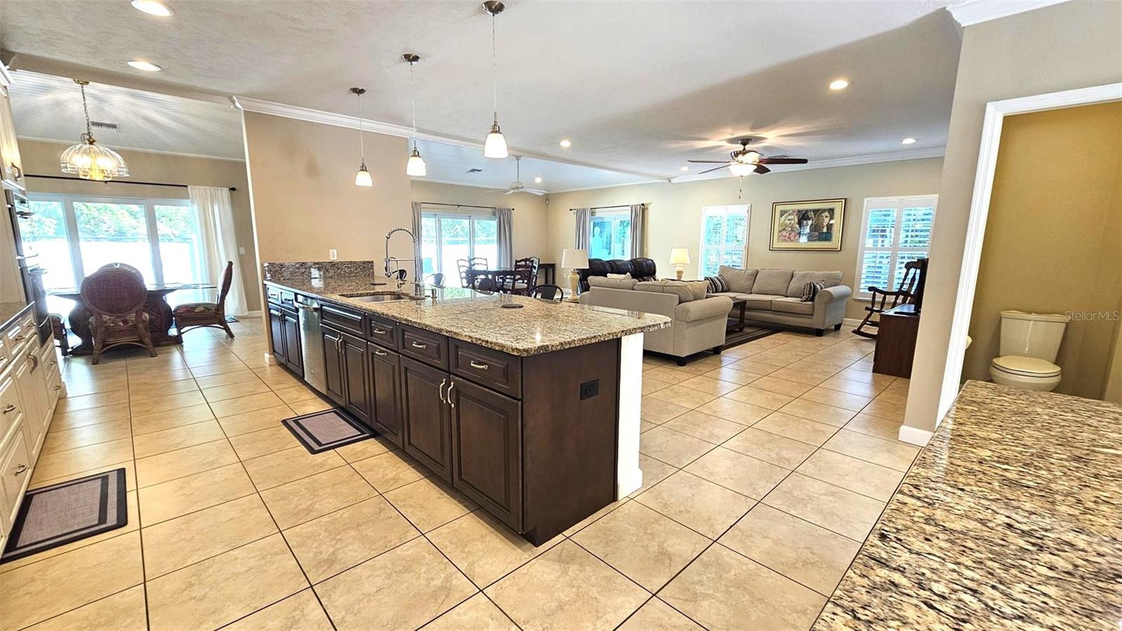 Kitchen-living room