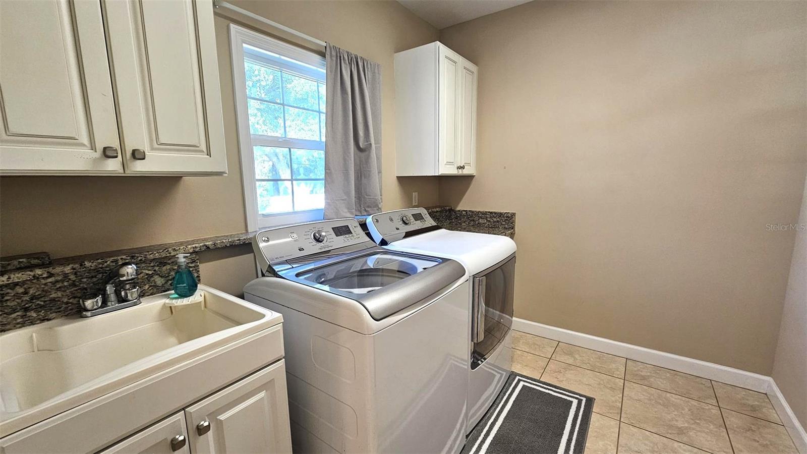 Separate laundry room