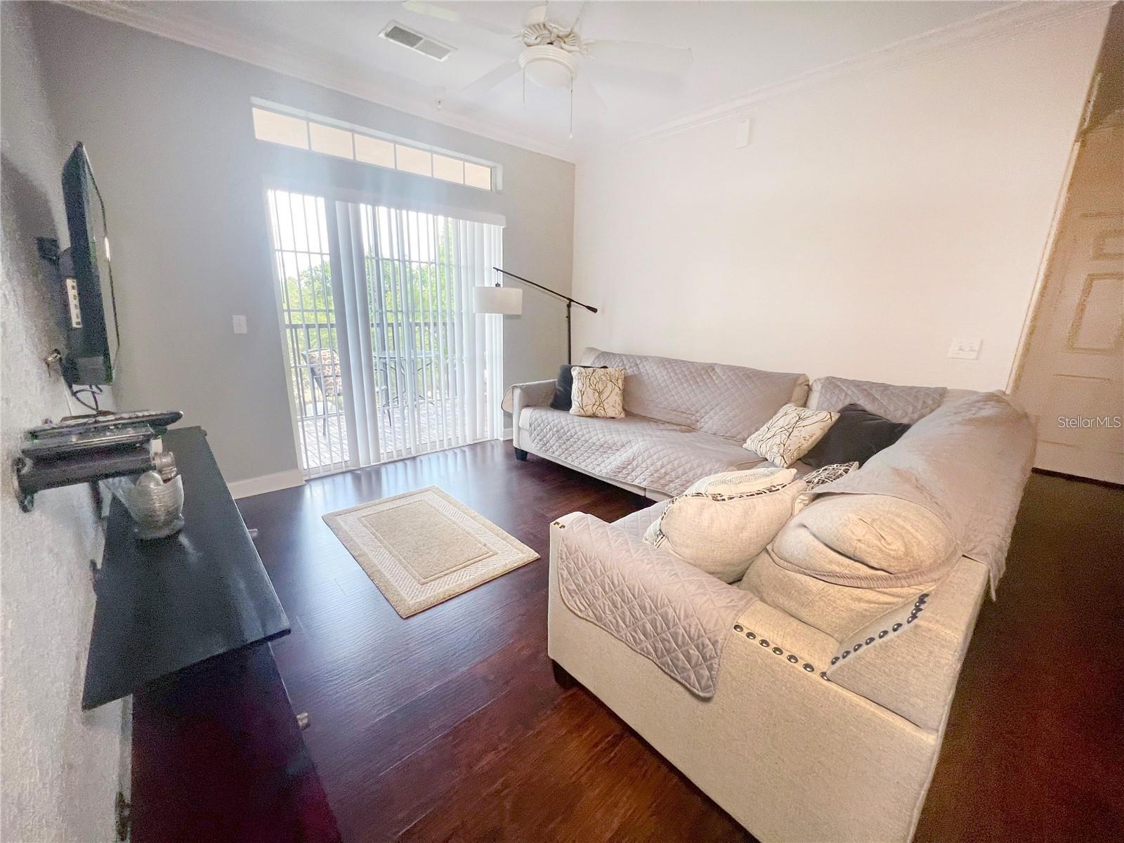Entertainment Area to Balcony