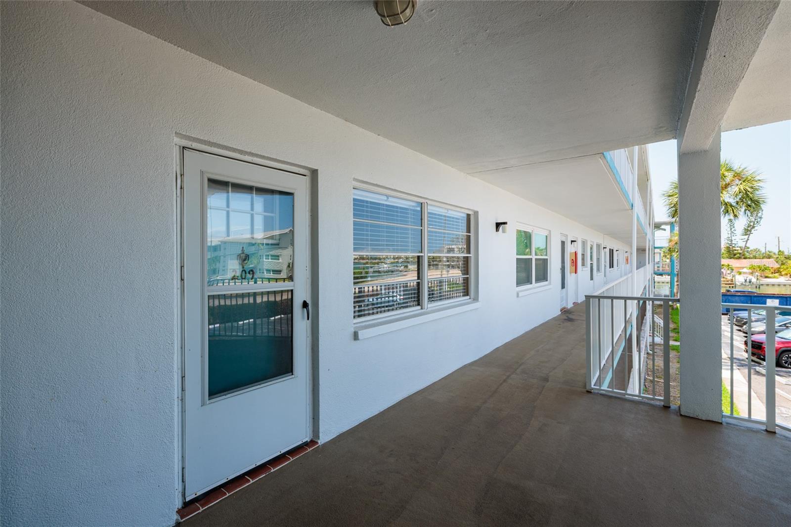 Unit 209 on 2nd floor w/Screened storm door. Laundry room on this floor too (they're on every floor). Unit 209 on 2nd floor w/Screened storm door. Laundry room on this floor too (they're on every floor).
