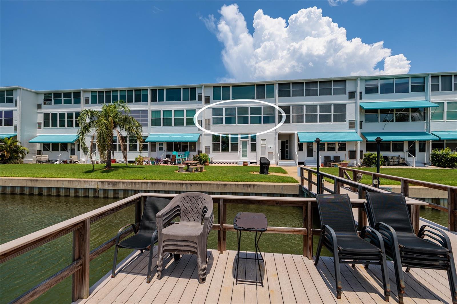 #209 is a short distance to the dock & grilling area.