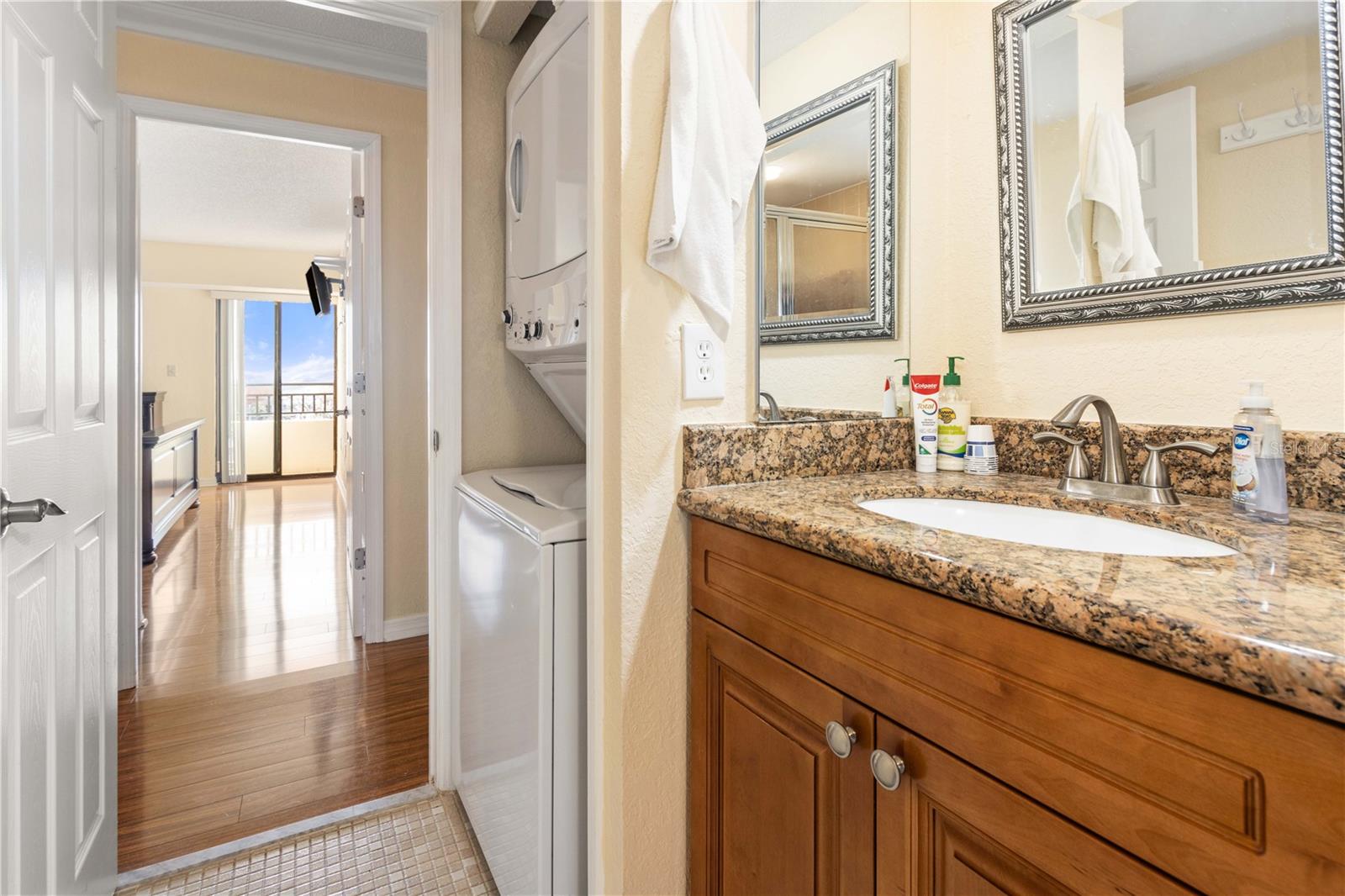 Guest Bath-NEW LAUNDRY machine
