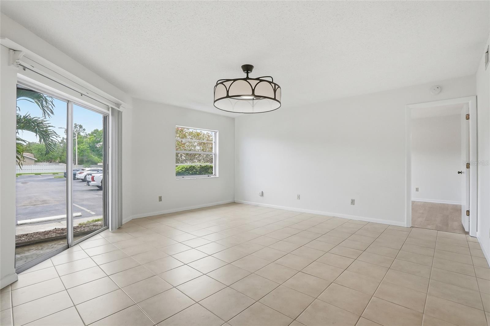 Spacious main living area with ample room for both living and dining