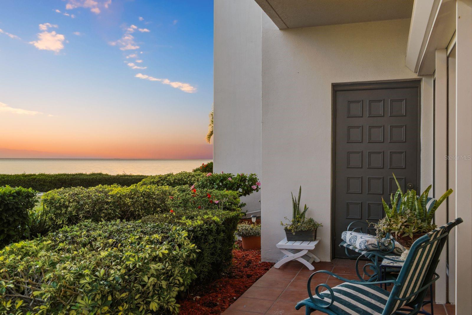Private Patio to Capture Stunning Sunsets Private Patio to Capture Stunning Sunsets