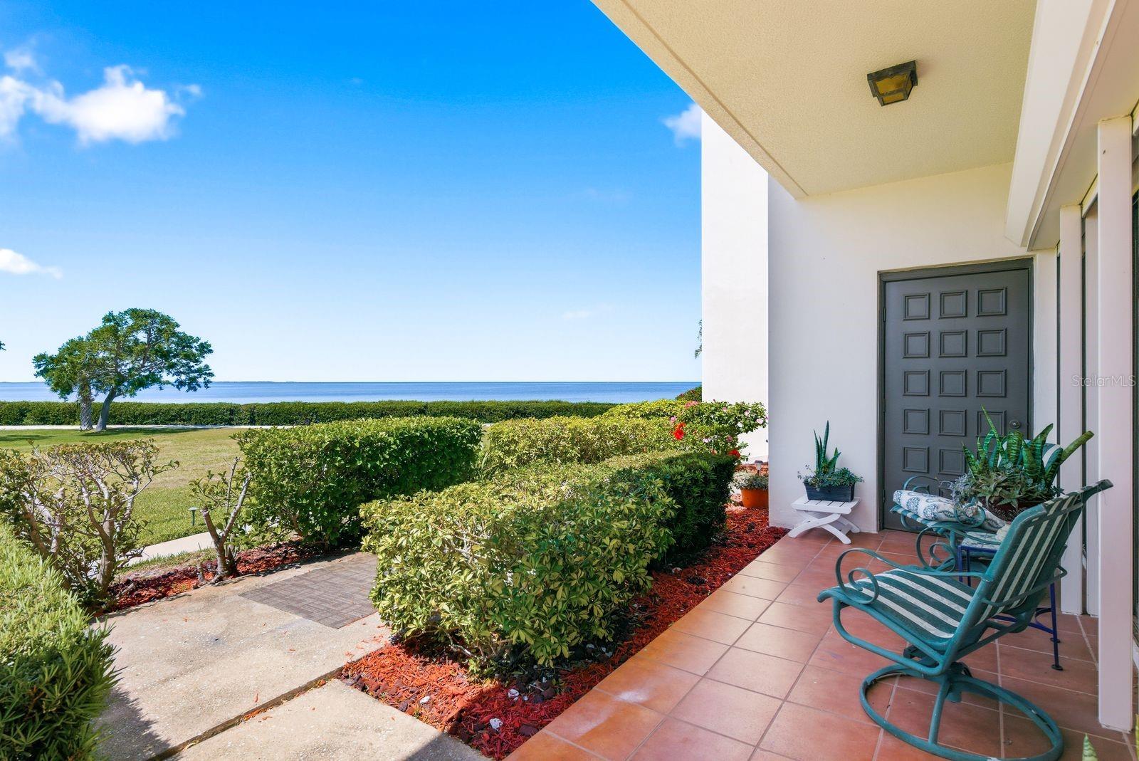 Private Patio Overlooking Gulf Private Patio Overlooking Gulf