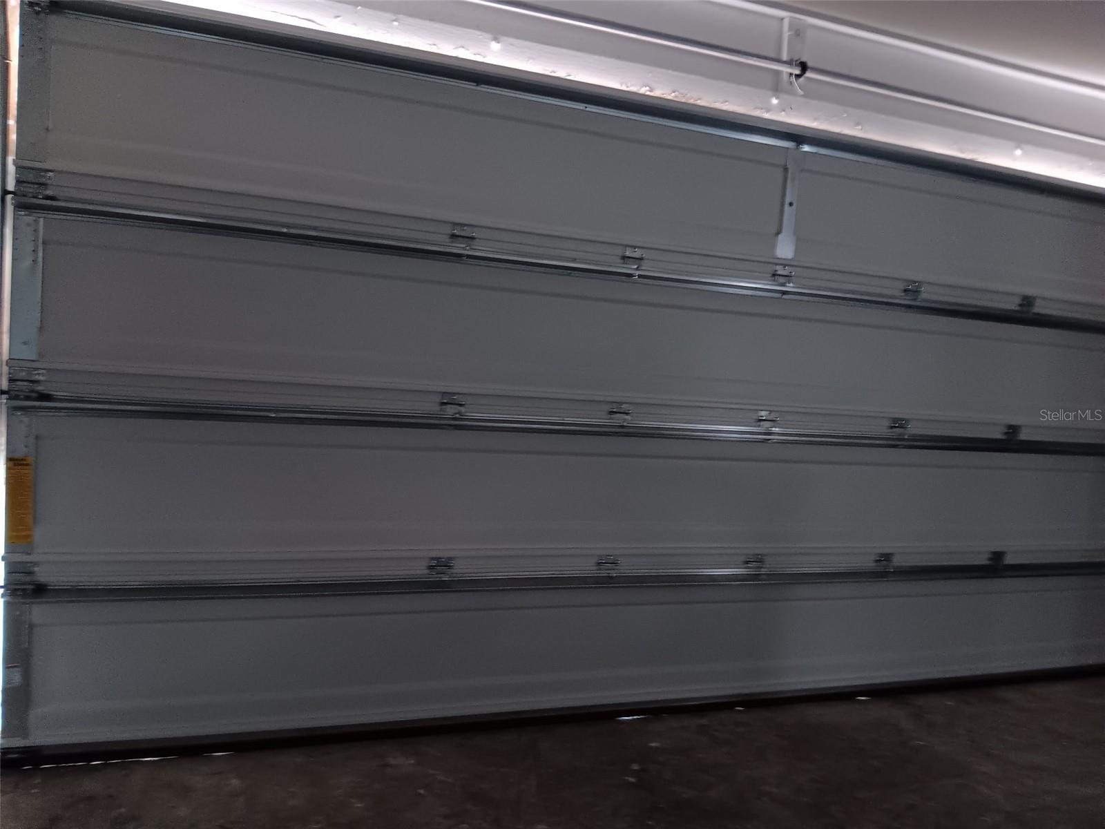Brand New hurricane rated garage door Brand New hurricane rated garage door