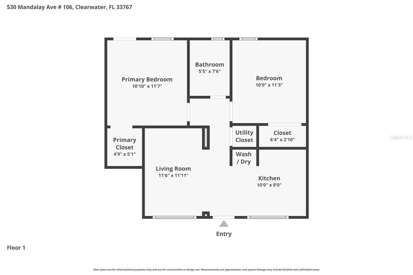 530 MANDALAY AVENUE, #106, Clearwater Beach, FL 33767