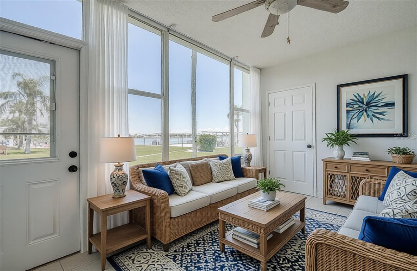 Virtually Staged Sunroom