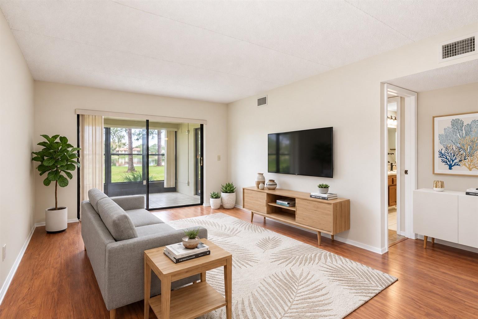 Living Room- Virtually Staged