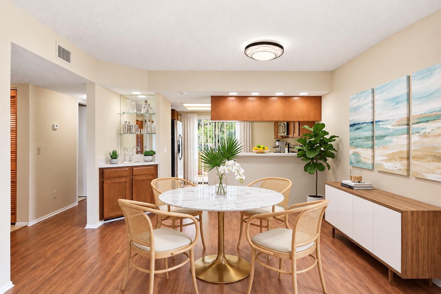 Kitchen- Virtually Staged