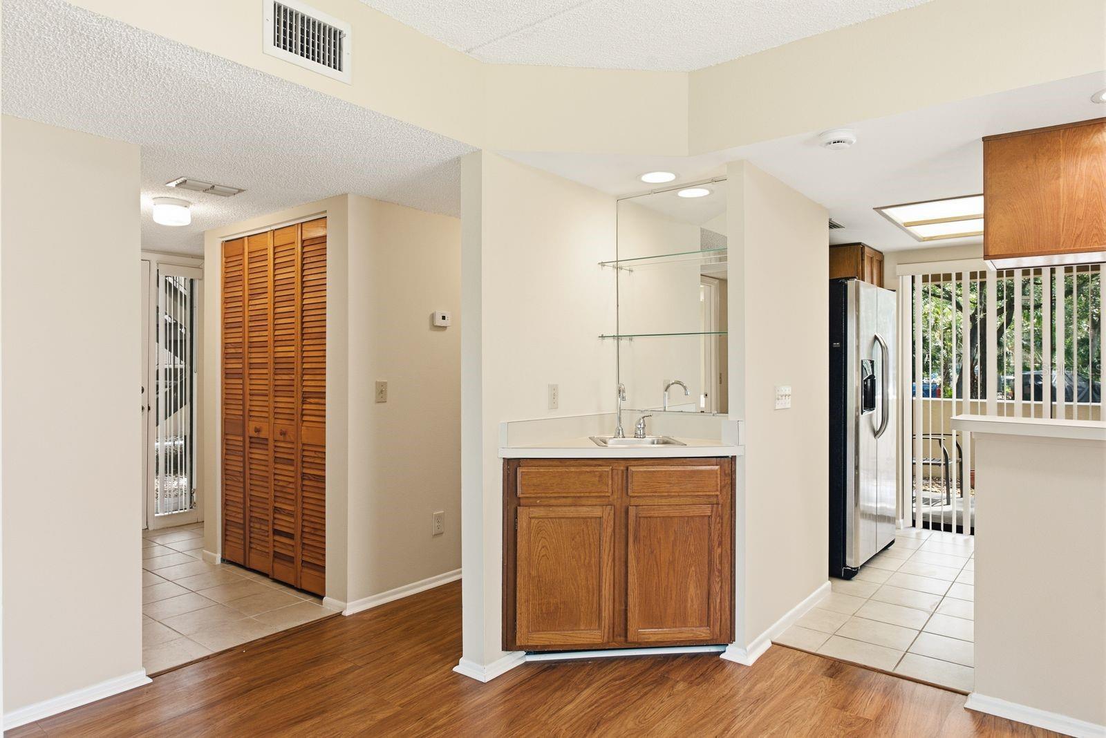 View into Kitchen