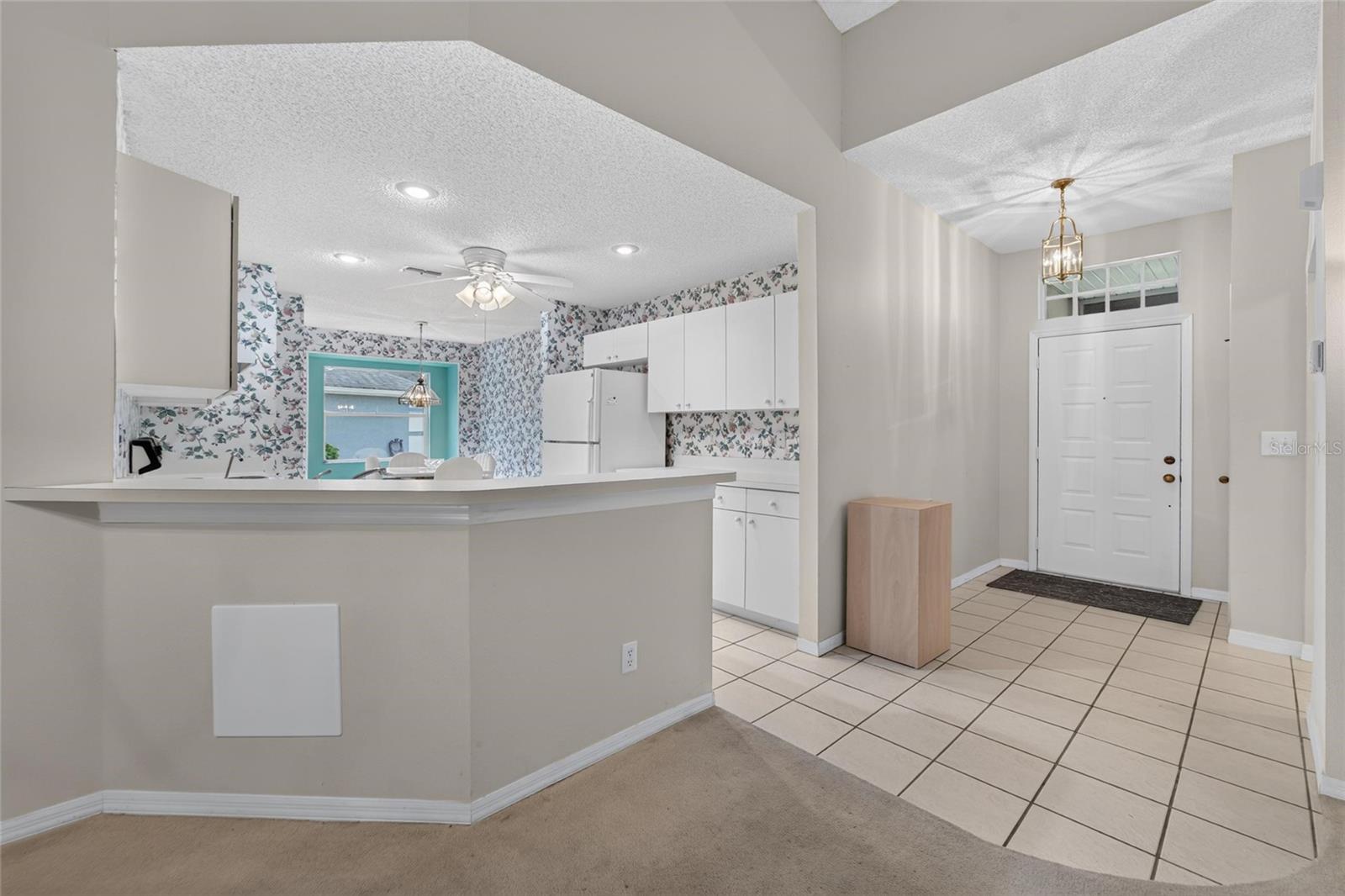 Kitchen and Entryway