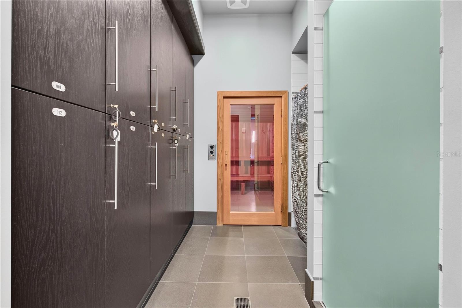 Spa-Inspired Changing Rooms