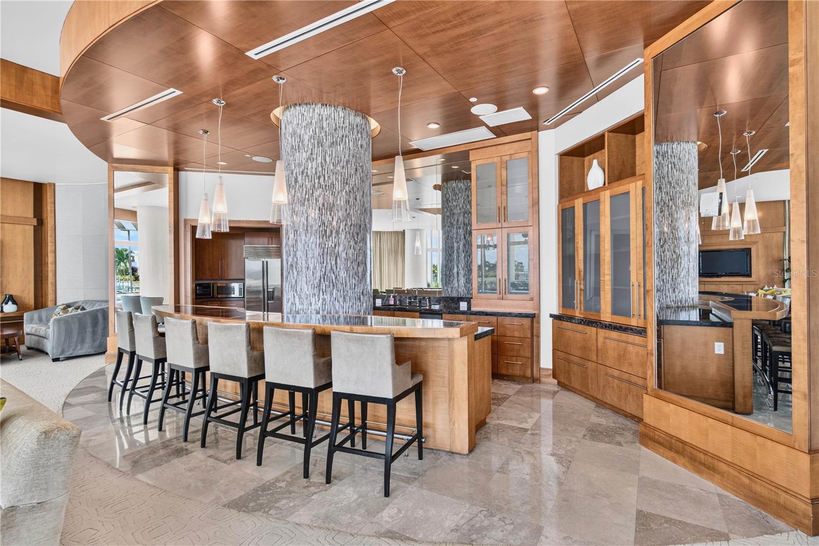 Community Entertaining Room with Bar & Catering Kitchen