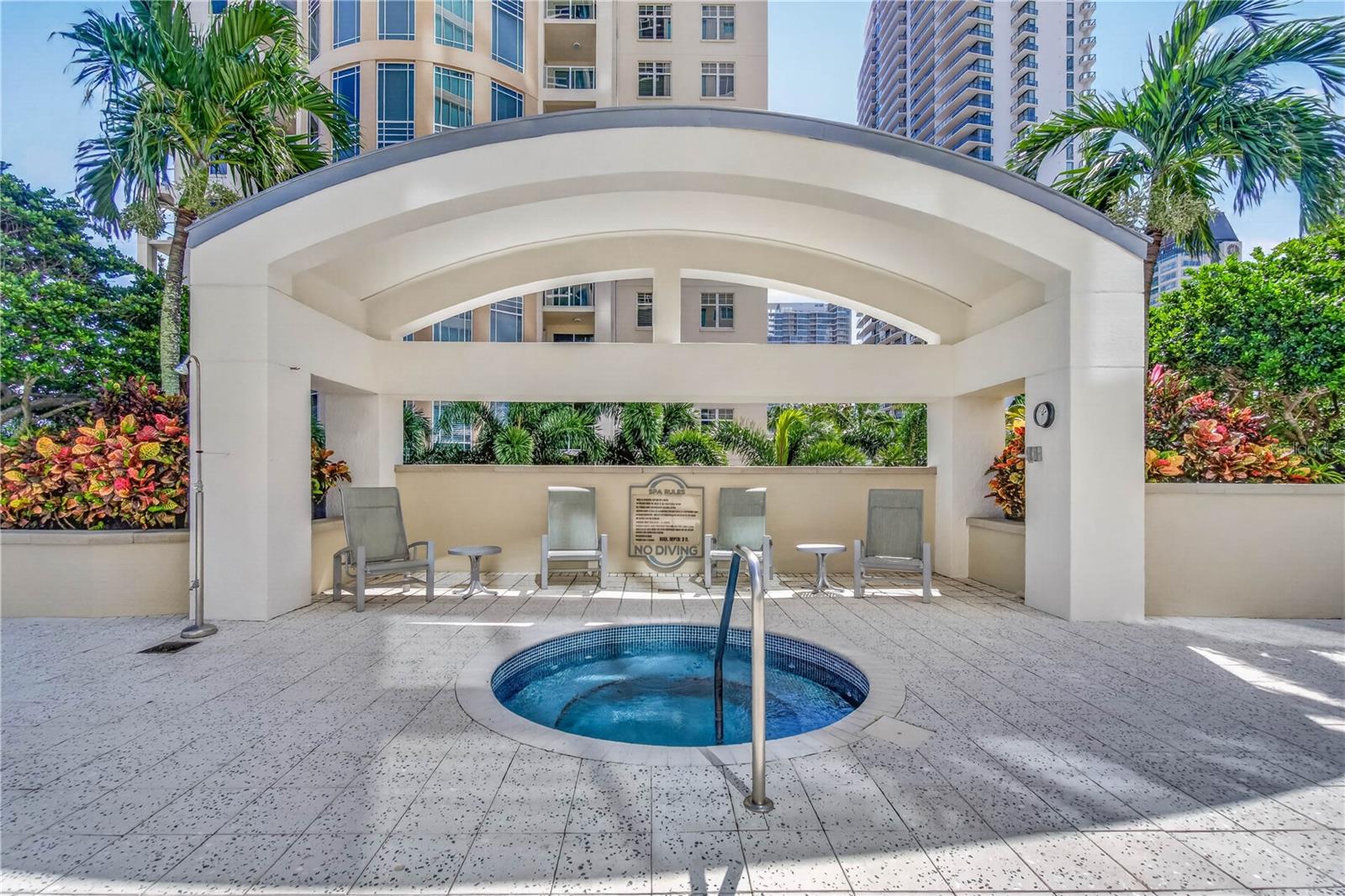 Resort-Caliber Pool Terrace