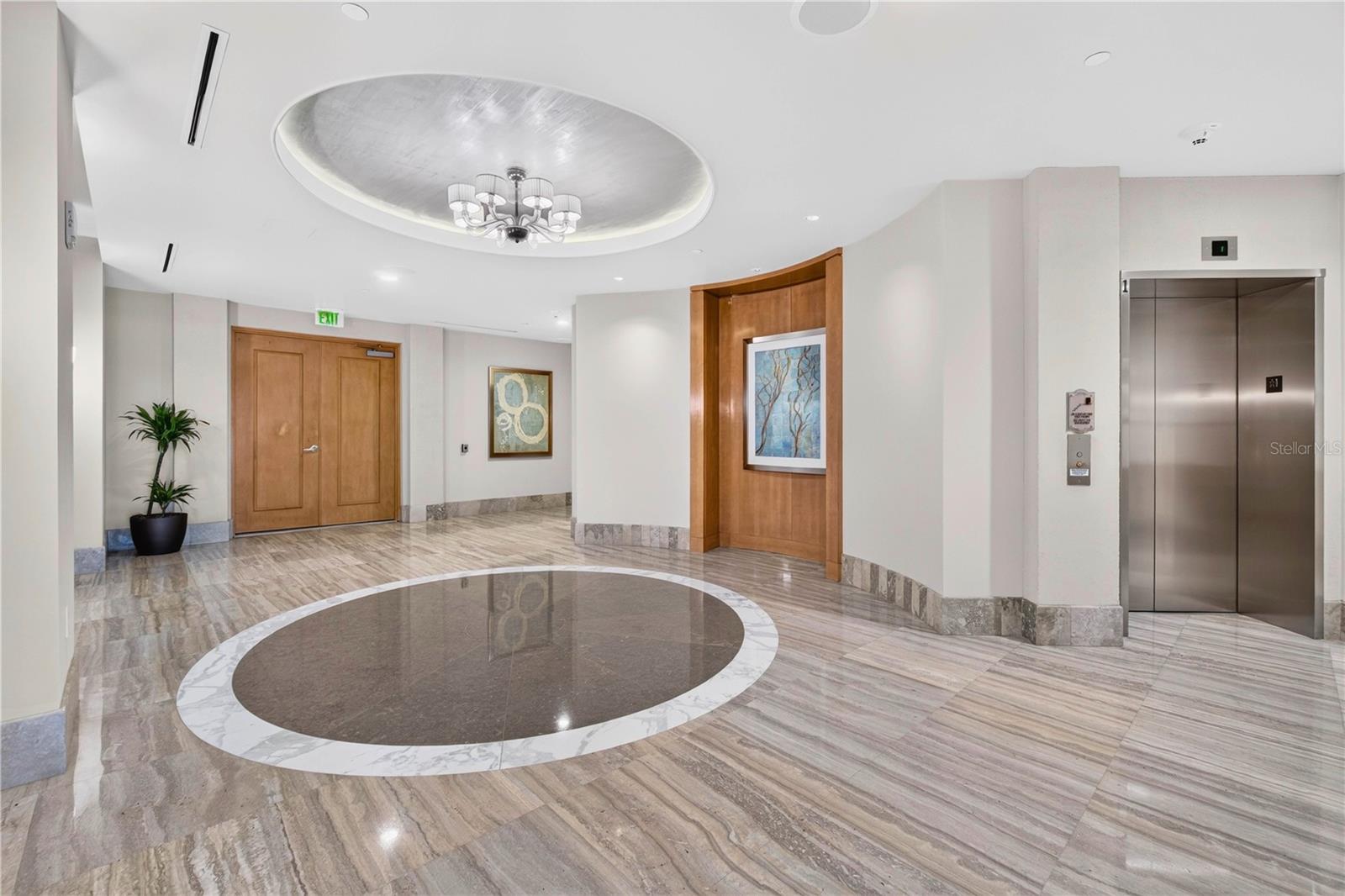 Formal Elevator Lobby
