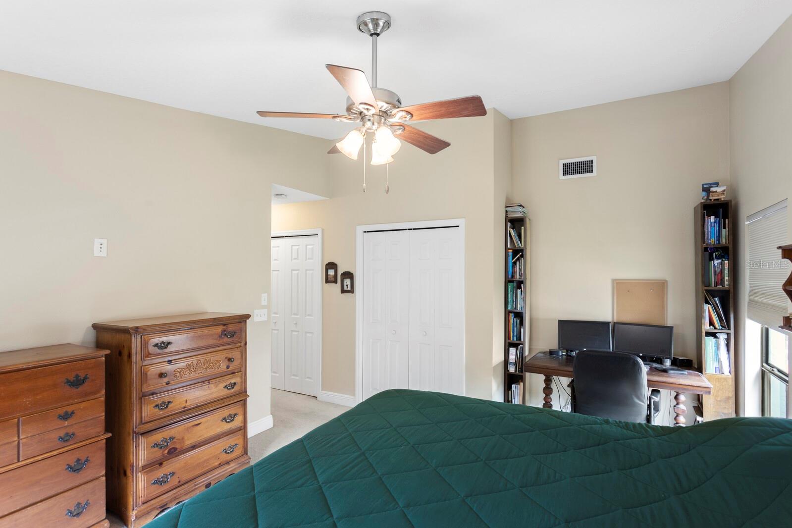 Primary Bedroom with 2 Closets