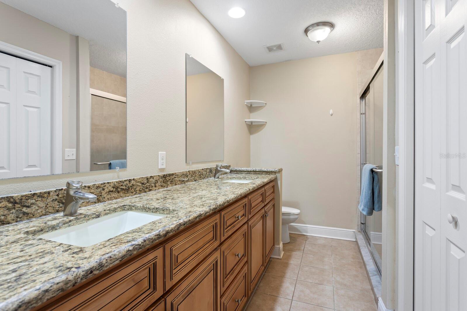 Double Sinks - Granite Vanity