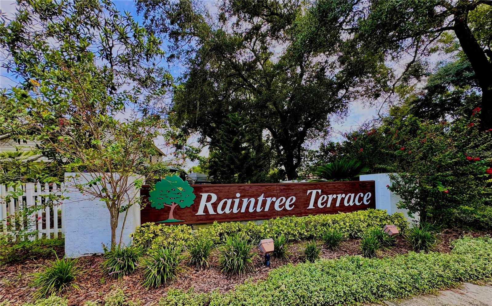 Welcome to the Neighborhood of Raintree Terrace