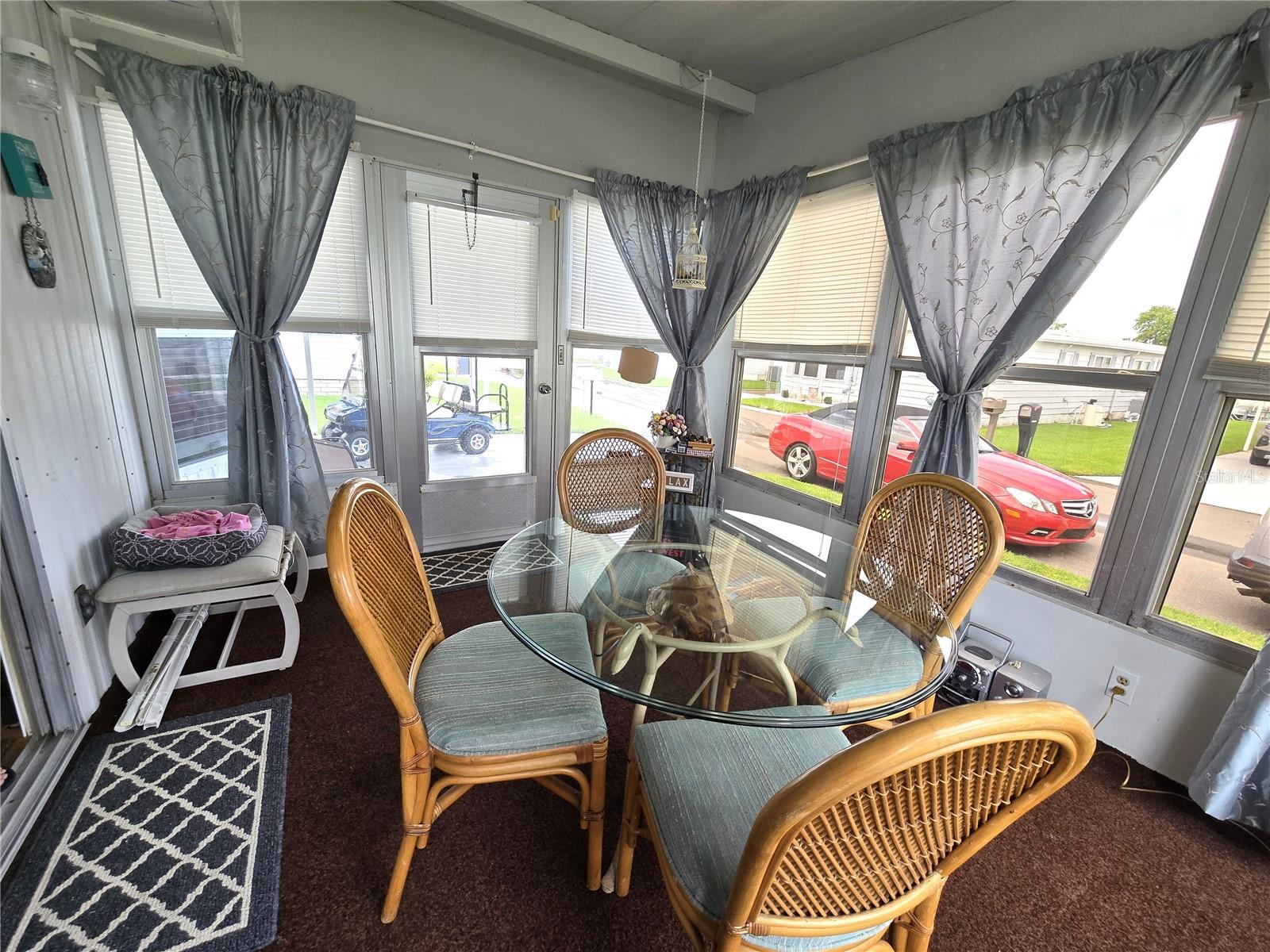 Enclosed front porch Florida room