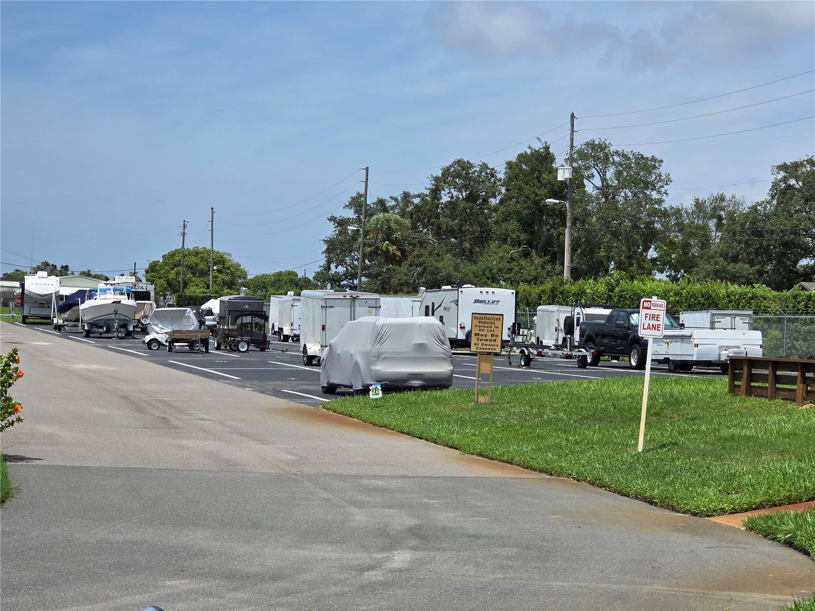 RV/Boat parking