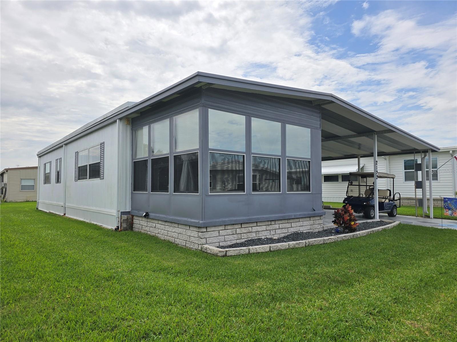 Front enclosed porch
