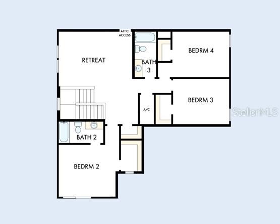 Floor Plan Second Floor