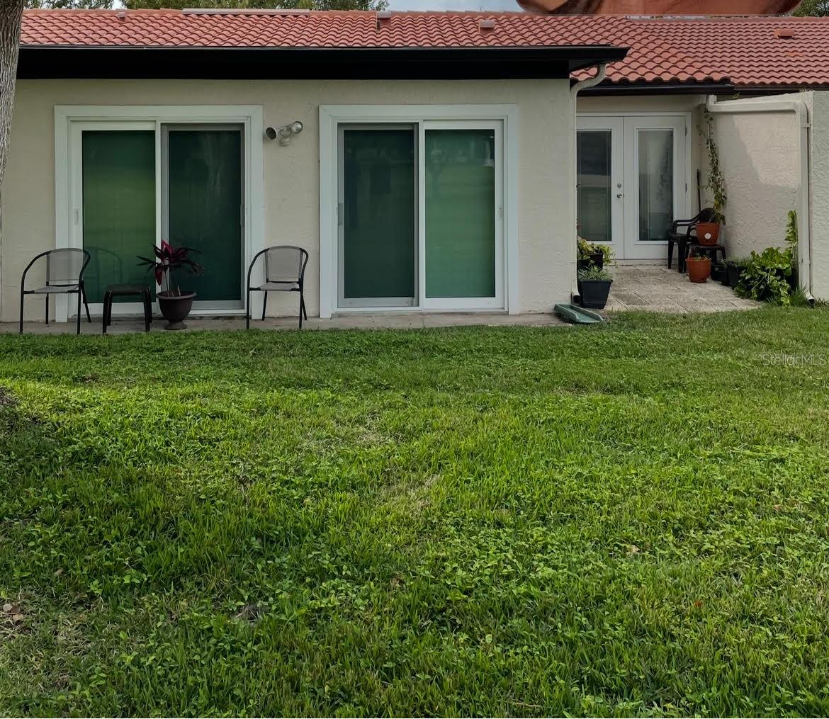 Back of home