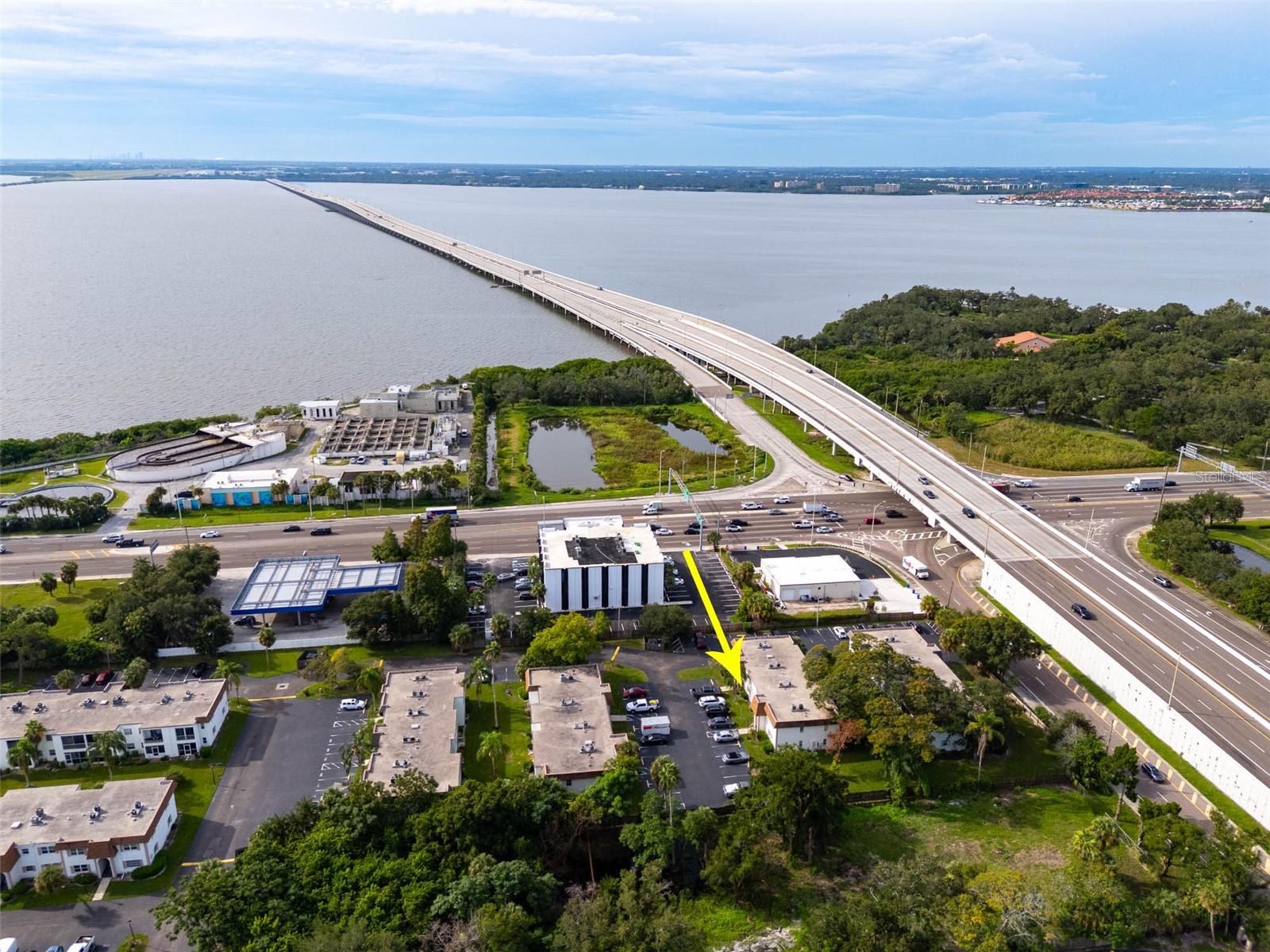 Close to Courtney Campbell Causeway