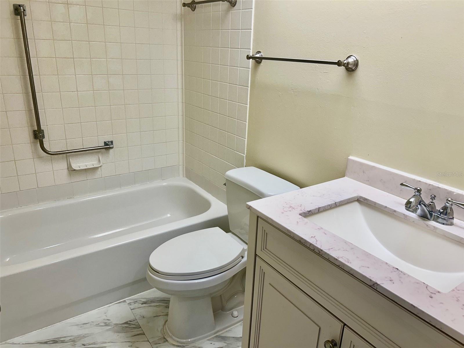 Second Bathroom With Tub
