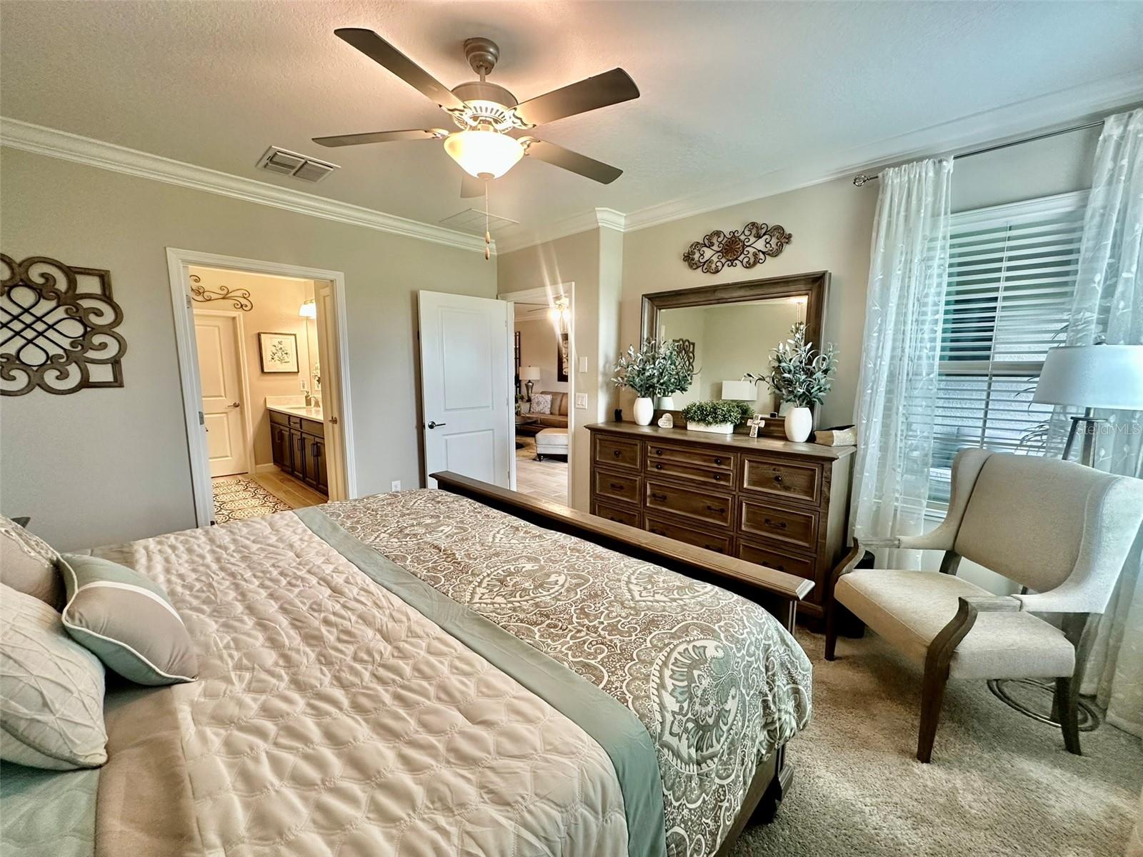 Spacious Master with Ensuite